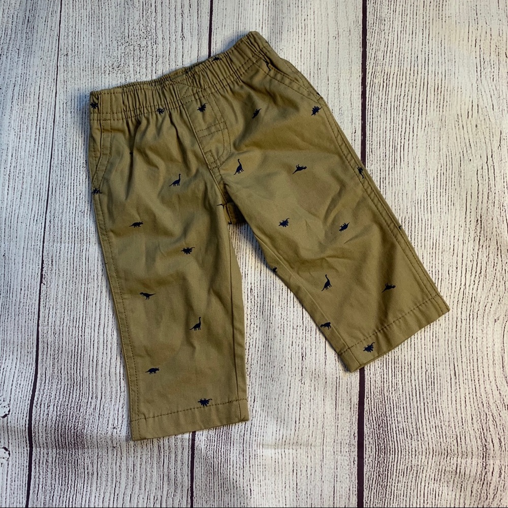 Carter’s Boys Dinosaur Khakis Size 6 Months